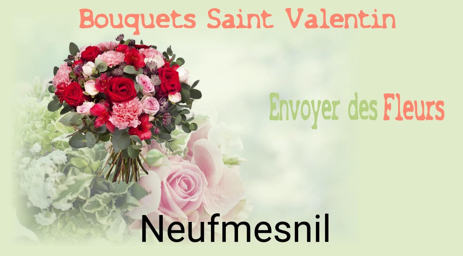 Roses de Saint-Valentin livrées à Neufmesnil